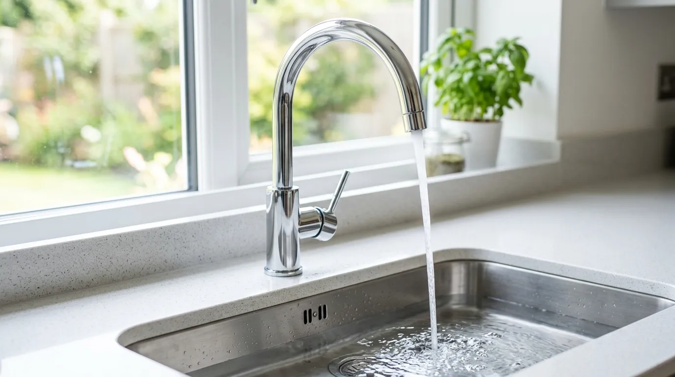 Local Plumbing Master Pros same day plumber fixing a faucet in Versailles, IN